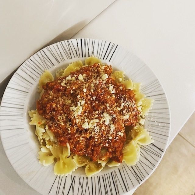 Pâtes bolognaise