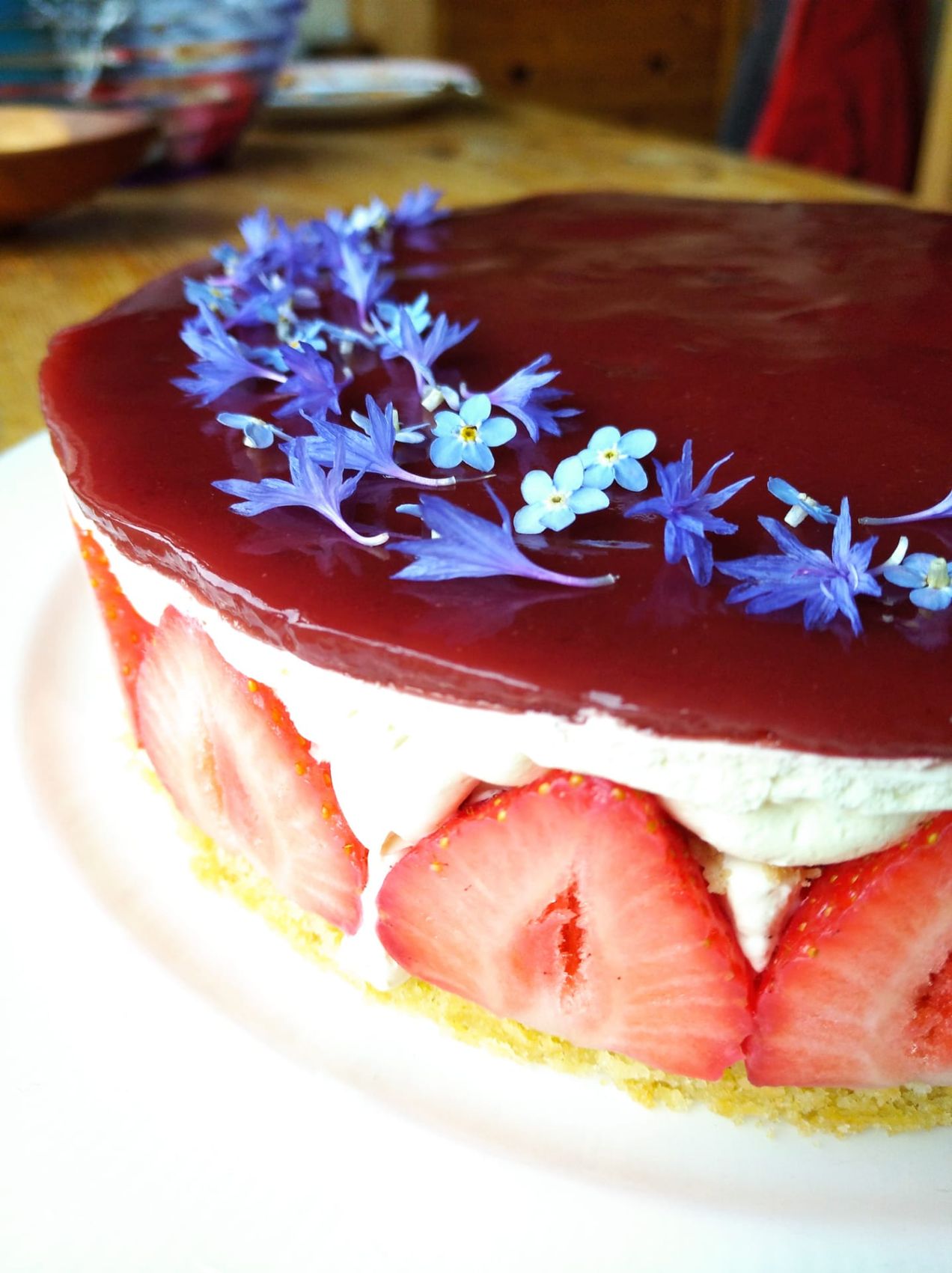 Fraisier vegan