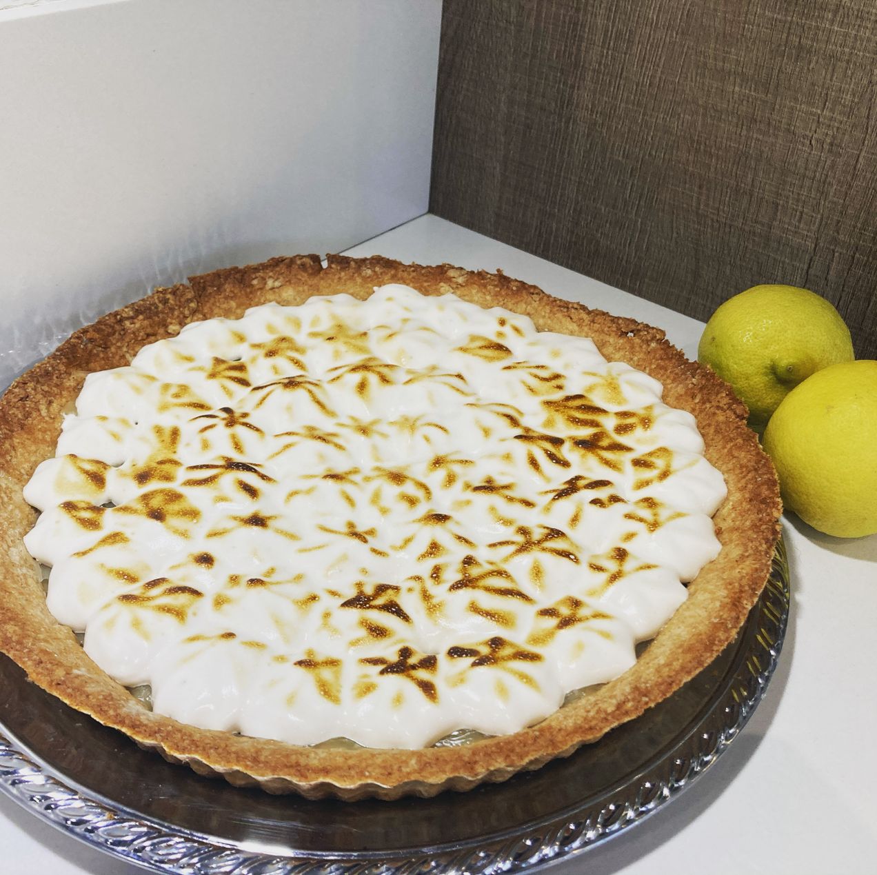 Tarte citron meringuée