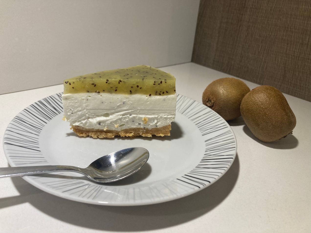 Cheesecake aux kiwis