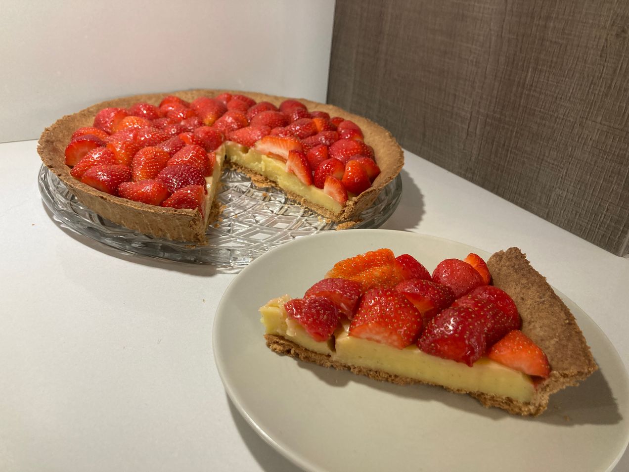 Tarte aux fraises