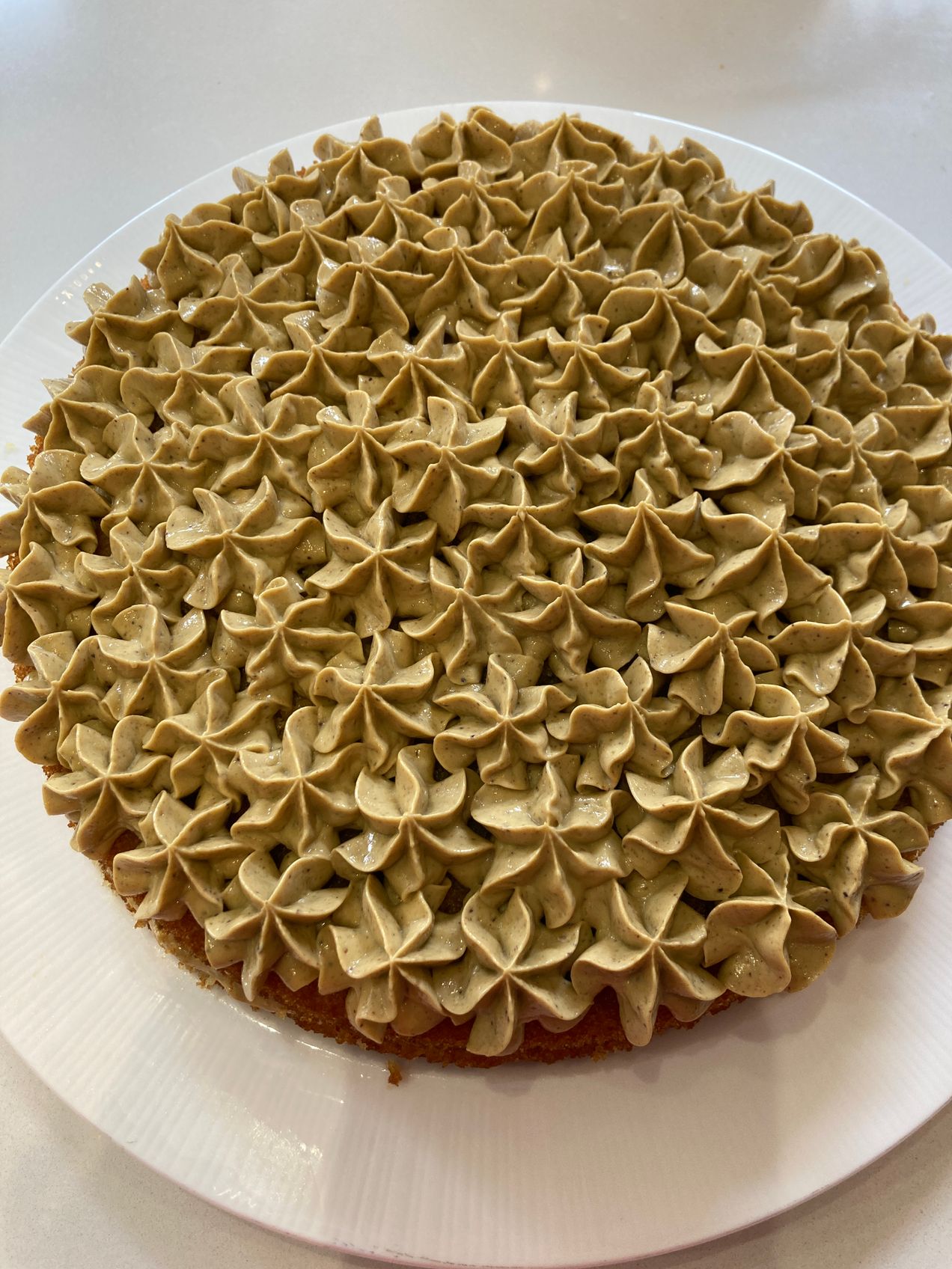 Gâteau à la pistache