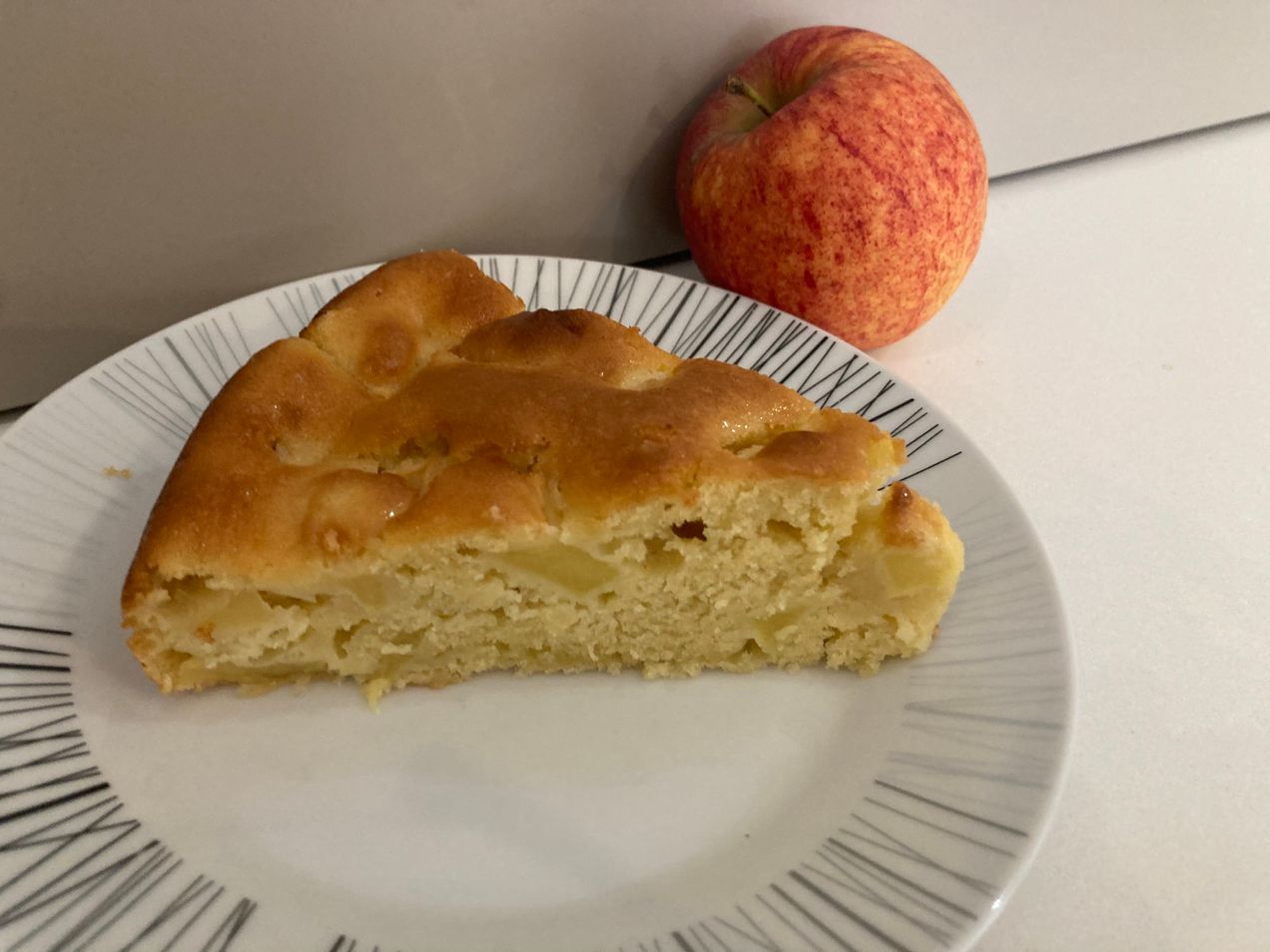 Gâteau moelleux aux pommes