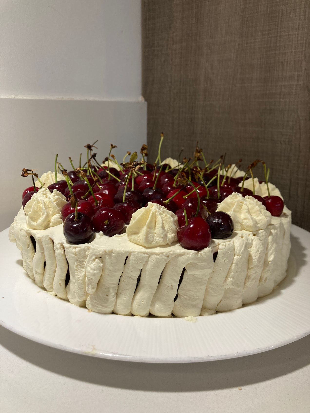 Gâteau aux cerises