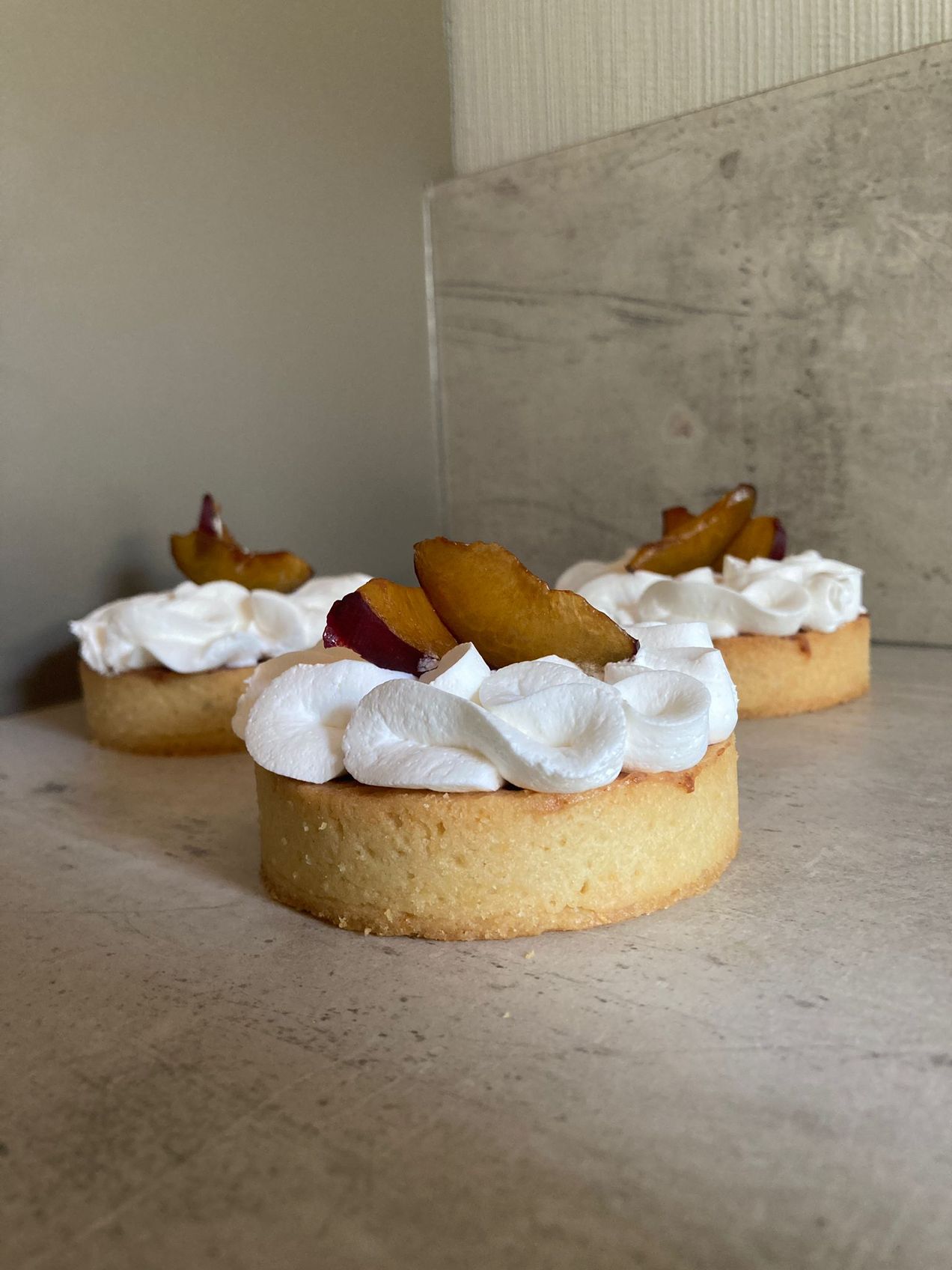 Tartelettes aux prunes