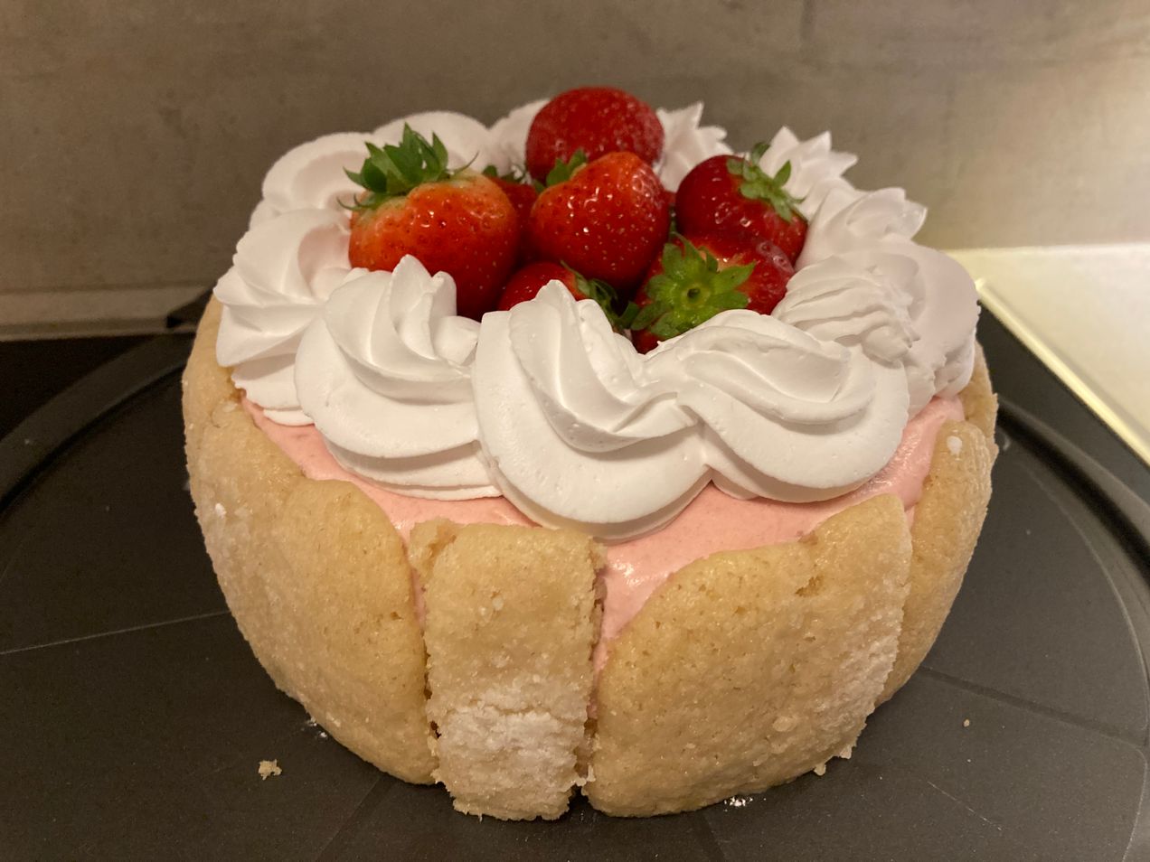 Charlotte aux fraises